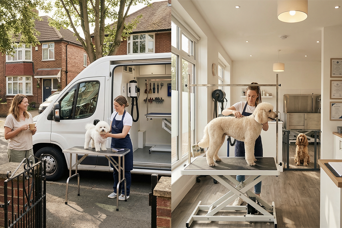 Mobile vs Salon Grooming: Which is Right for Your Pet?
