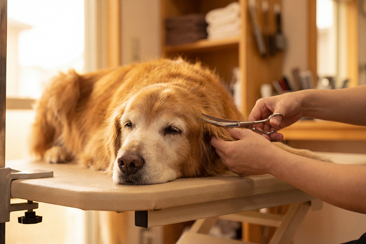 Grooming Senior Dogs: Complete UK Guide