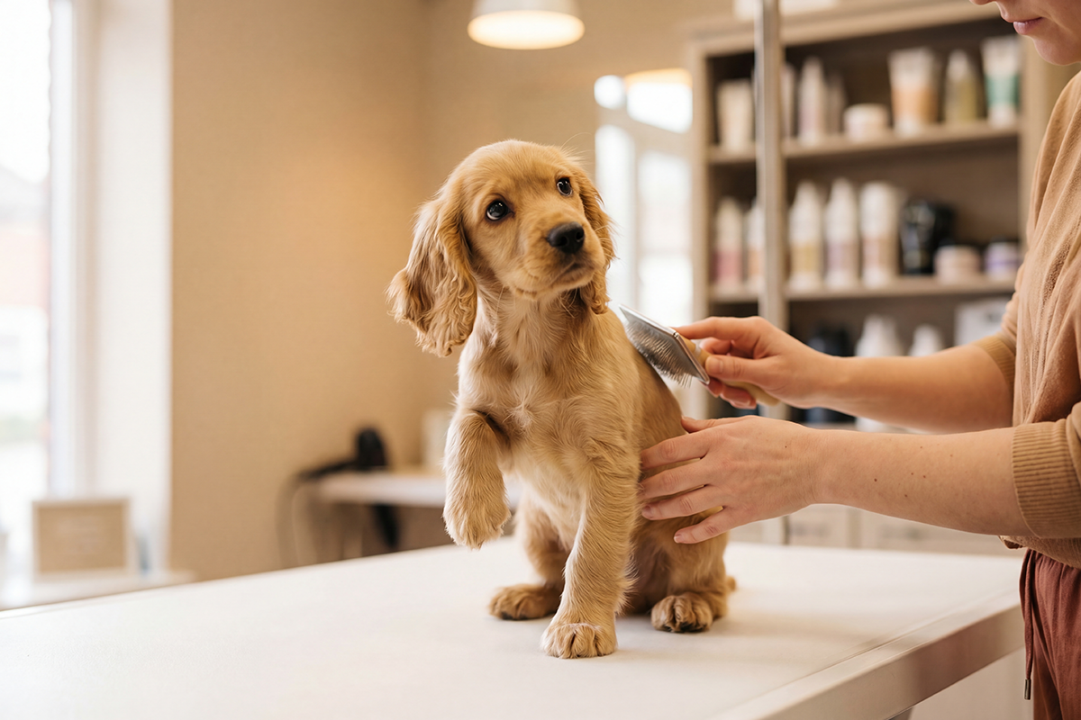 Puppy's First Groom Guide